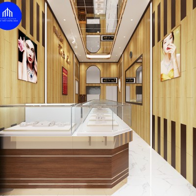 Thiết Kế Tiệm Vàng Toàn Lan 21m2 tại Hà Nội  